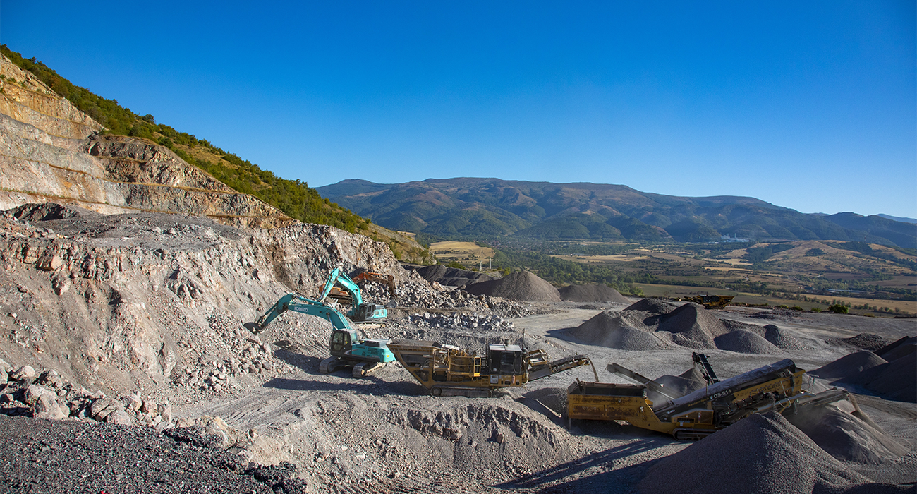 работна площадка на Експлозивпрогрес-ГТМ ЕООД