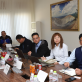 Четирима представители на китайската компания CITIC Heavy Industries участващи на бизнес среща в Елаците-Мед.