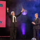 Geotechmin's Executive Director, Dominic Hammers and the award-winning actor Yavor Milushev, during the ICAR 2025 Awards.